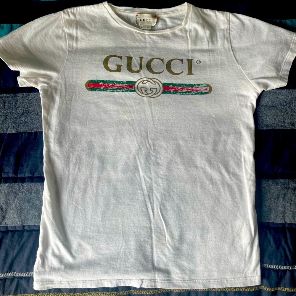 Kids Gucci Logo T-Shirt size 12